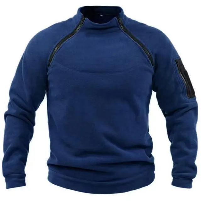 Fleece Trui met Warme Voering voor Buiten