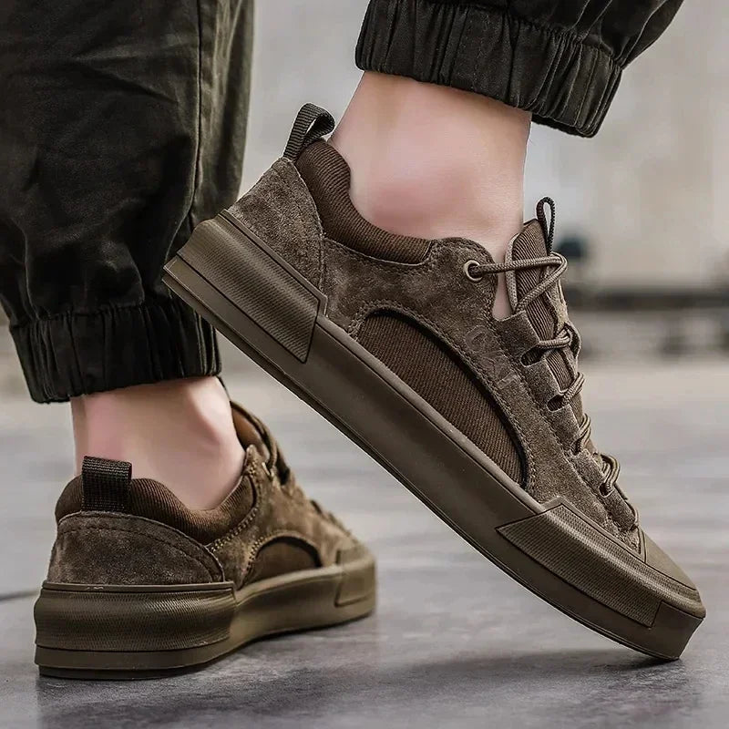 Premium Leren Sportschoenen voor Heren