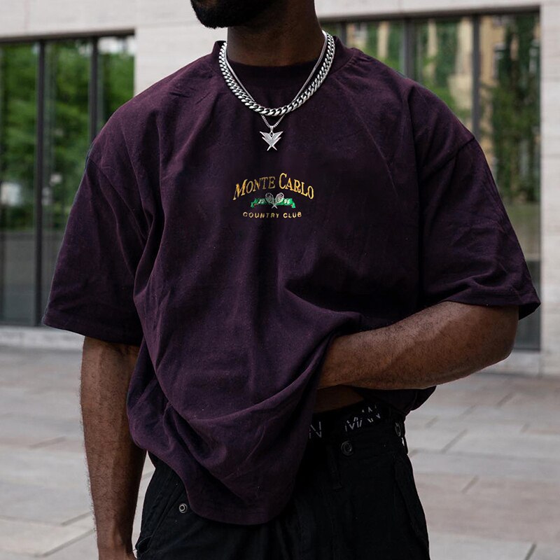 Heren T-shirt Streetwear Katoen Met Opdruk