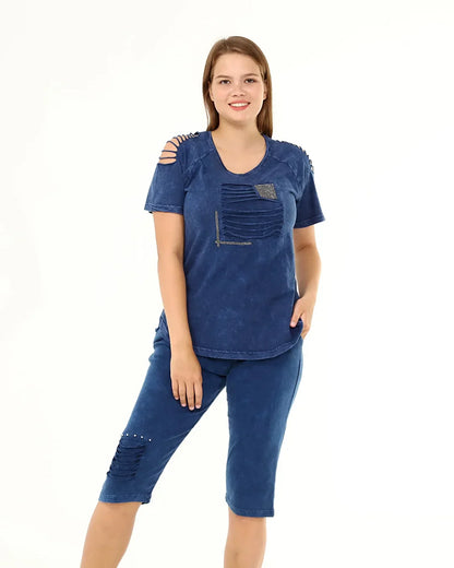 Luxe Zomer Tracksuit Voor Vrouw - StudioMarella