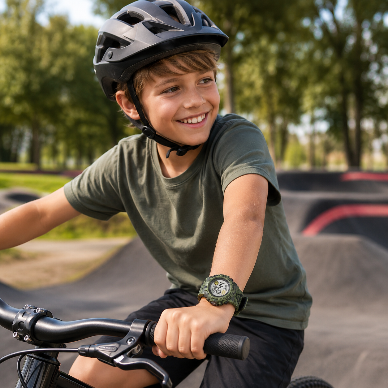 Digitaal Kinderhorloge Waterdicht & Stoßvastig – Datum Alarm Stopwatch Functie – Leerzame Sportuhr met Verlichting – PU Siliconen Band Jongens Meisjes 6-15 Jaar