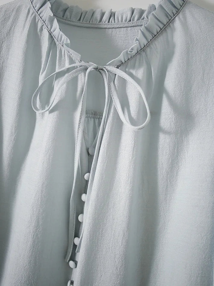 Vrouwelijke Blouse met Korte Mouwen
