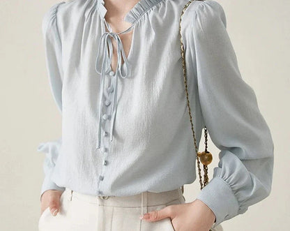 Vrouwelijke Blouse met Korte Mouwen