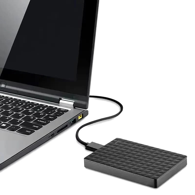 Ultra-Fast Portable Hard Drive | 8TB External Storage with USB 3.0 | Slim Design for Effortless Data Management