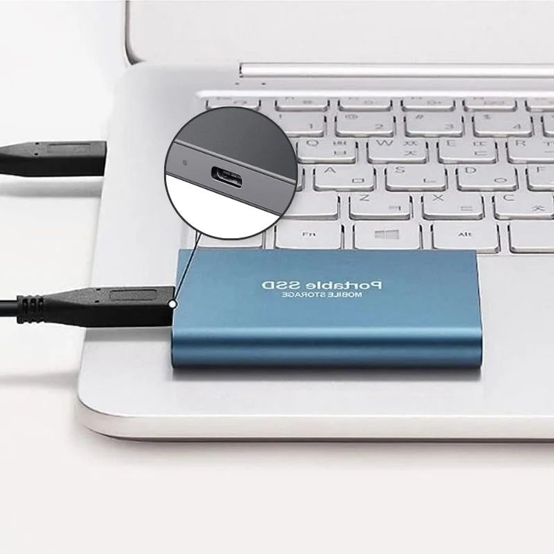 Externe SSD Harde Schijf USB 3.1 Draagbaar 1TB 2TB 4TB 8TB 16TB Plug and Play Windows Mac