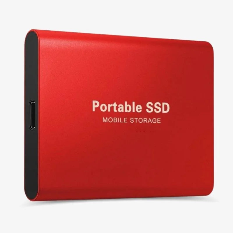 Externe SSD USB-C 1050 MB/s 4TB 8TB 16TB Aluminium Behuizing 50 Gram Laptop
