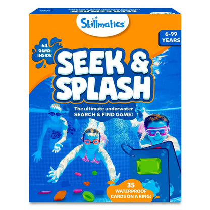 Onderwater Duikspel Zwembad 64 Edelstenen 35 Waterproof Kaarten Nettas Kinderen 6 Jaar Strand Geheugen Coördinatie Teamspel Schatzoeken