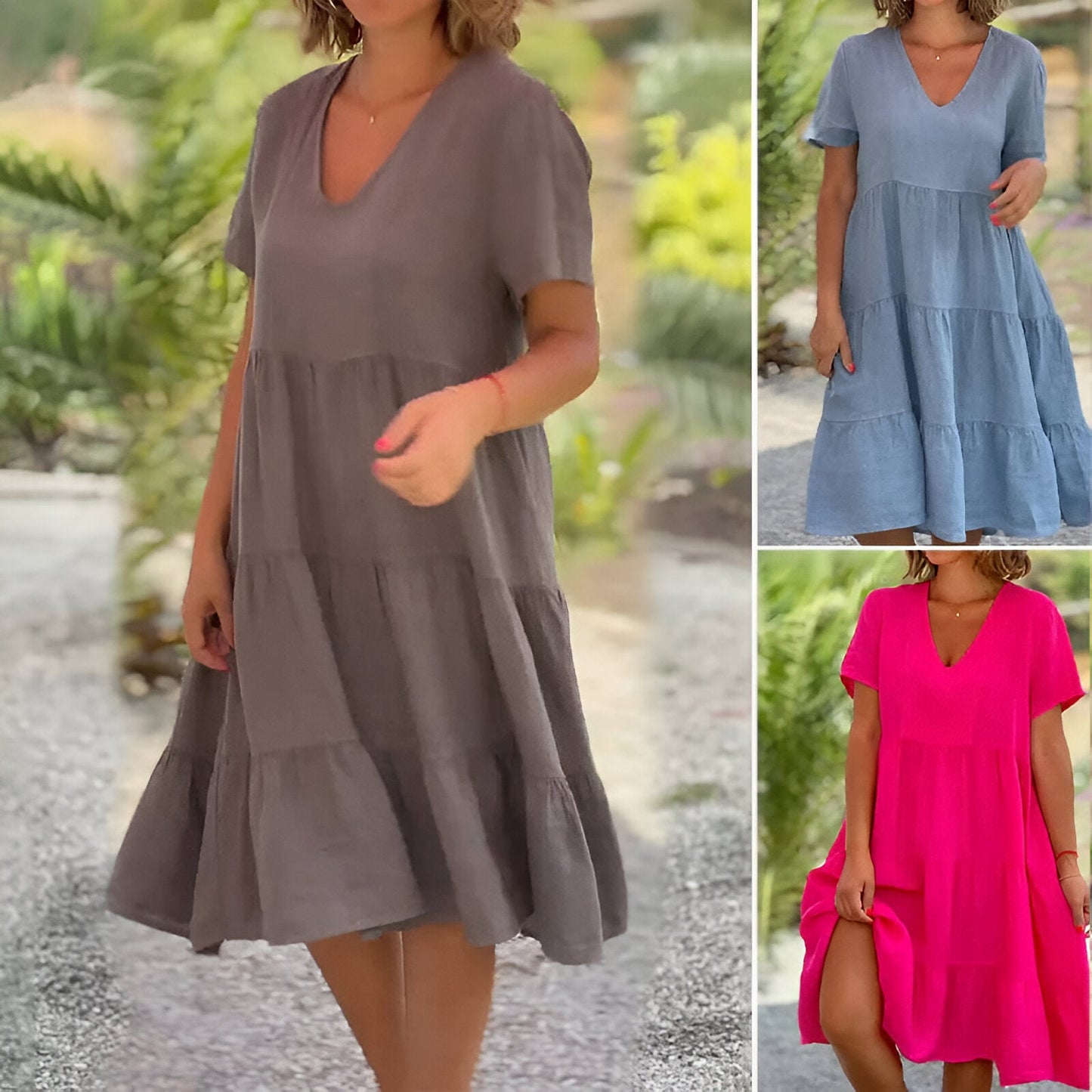 Elegante Jurk voor Dames Zacht en Comfortabel
