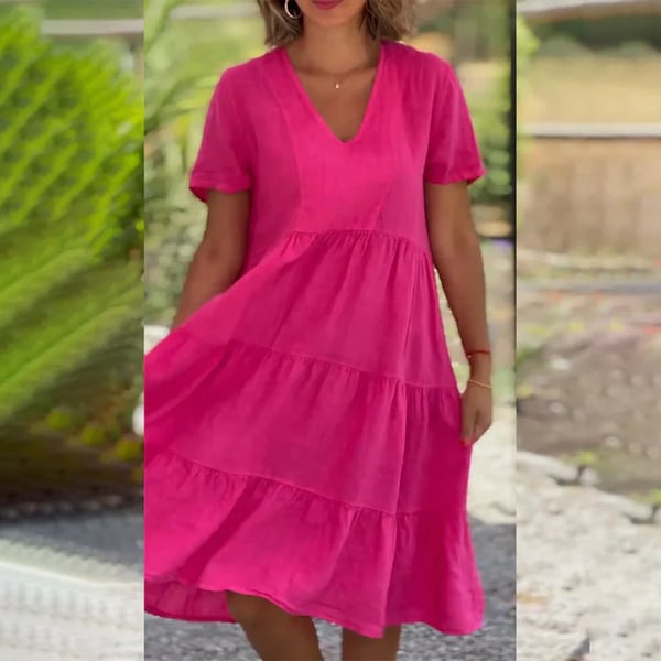 Elegante Jurk voor Dames Zacht en Comfortabel