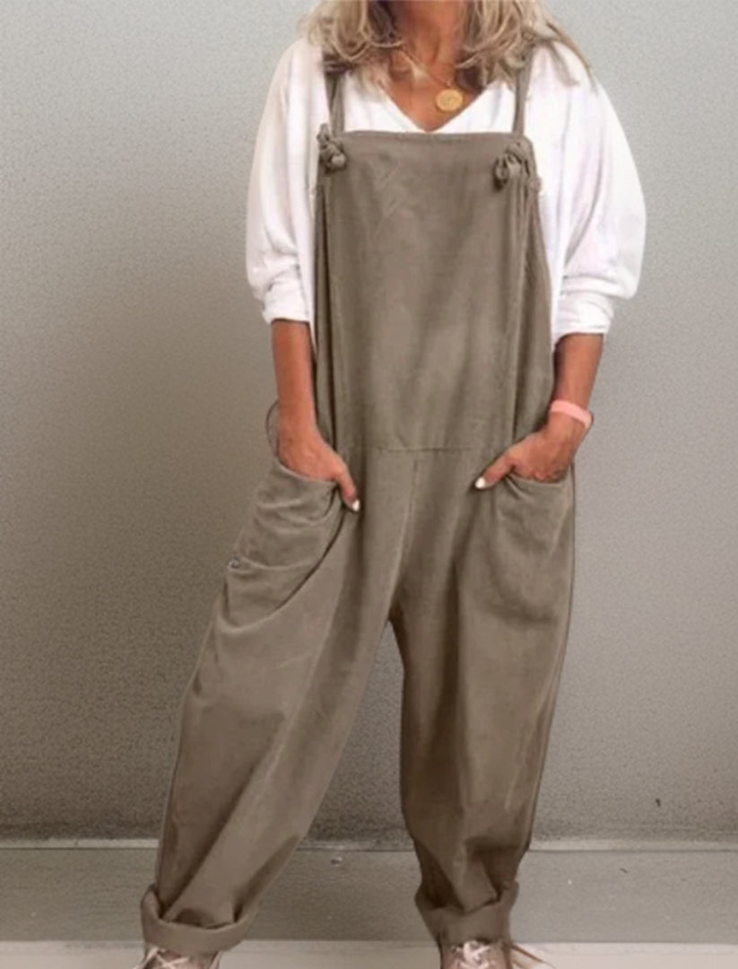 Zachte Jumpsuit voor Vrouwen Comfortabele Lounge Kleding - StudioMarella