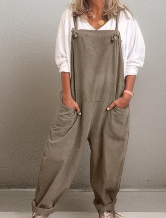 Zachte Jumpsuit voor Vrouwen Comfortabele Lounge Kleding - StudioMarella