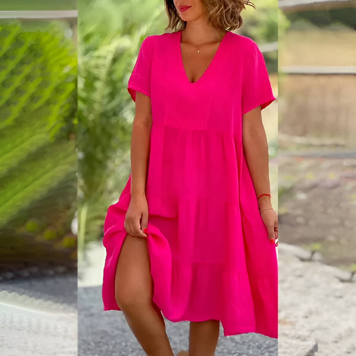 Elegante Jurk voor Dames Zacht en Comfortabel