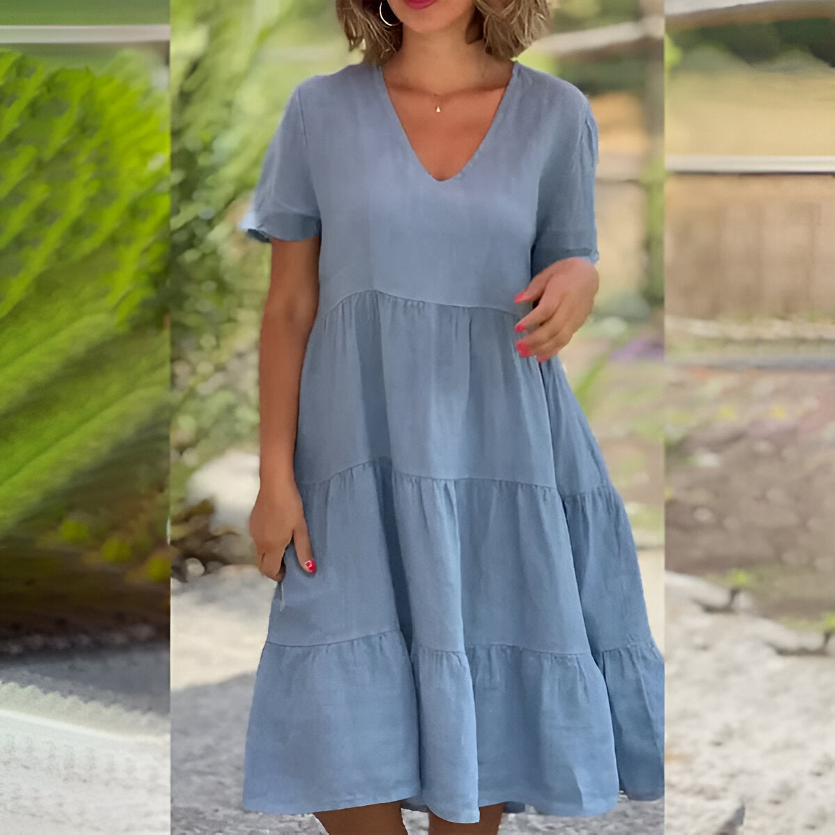 Elegante Jurk voor Dames Zacht en Comfortabel