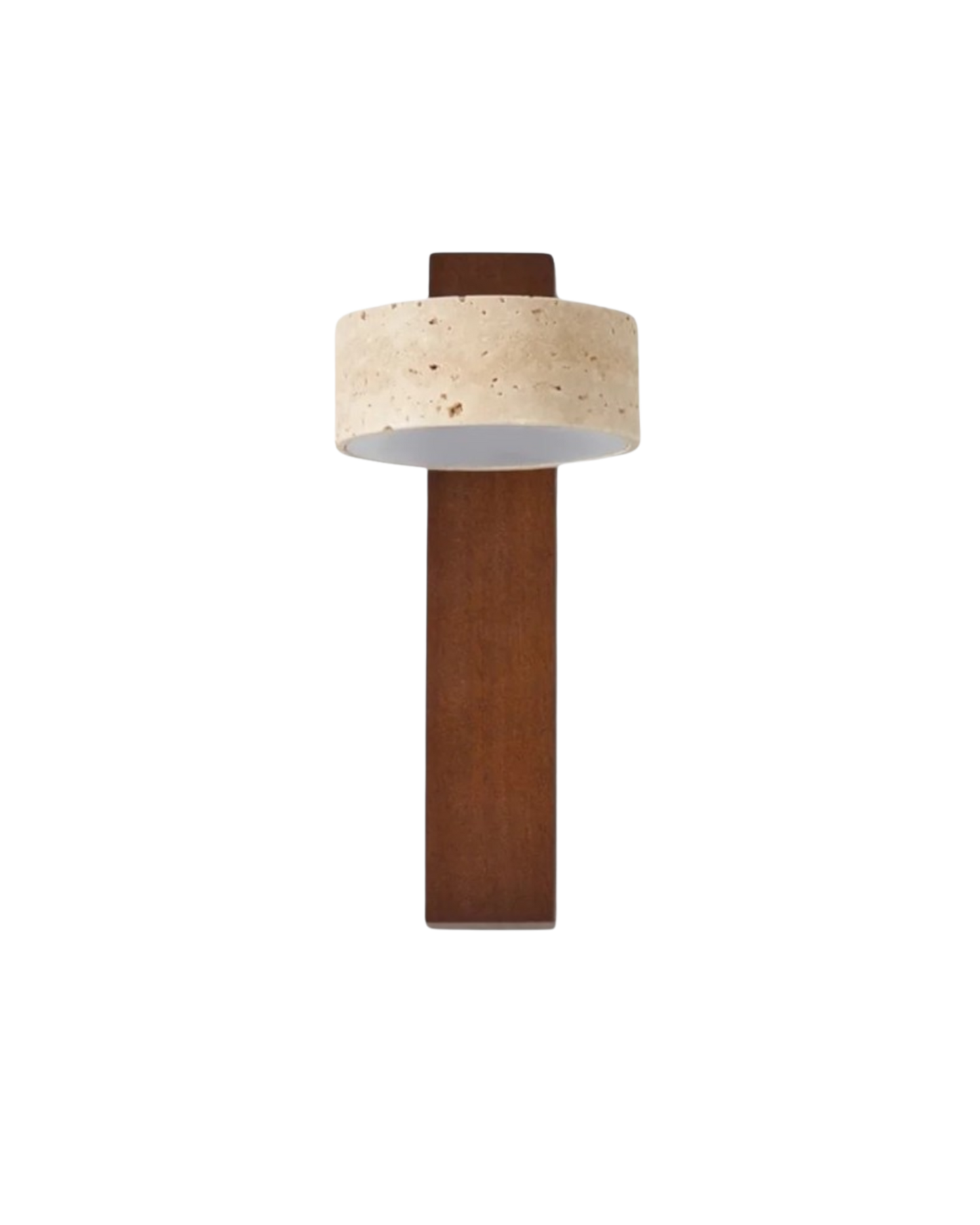 Travertijn Wandlamp Natuursteen Warm Licht voor Woonkamer Slaapkamer Gang Scandinavische Stijl Sfeerverlichting Premium Wandverlichting Tijdloos Design