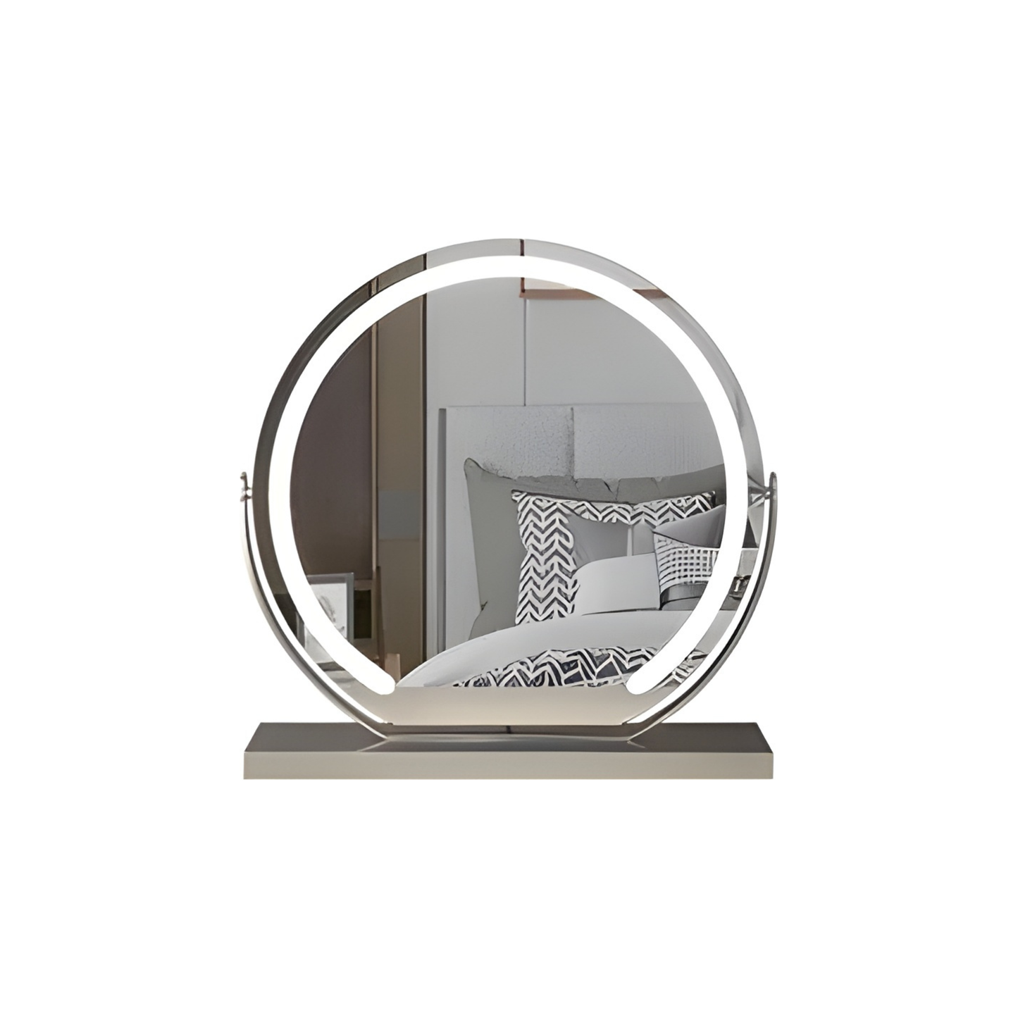 LED Make-up Spiegel Rond Met Verlichting Dimbaar 40-50-60cm