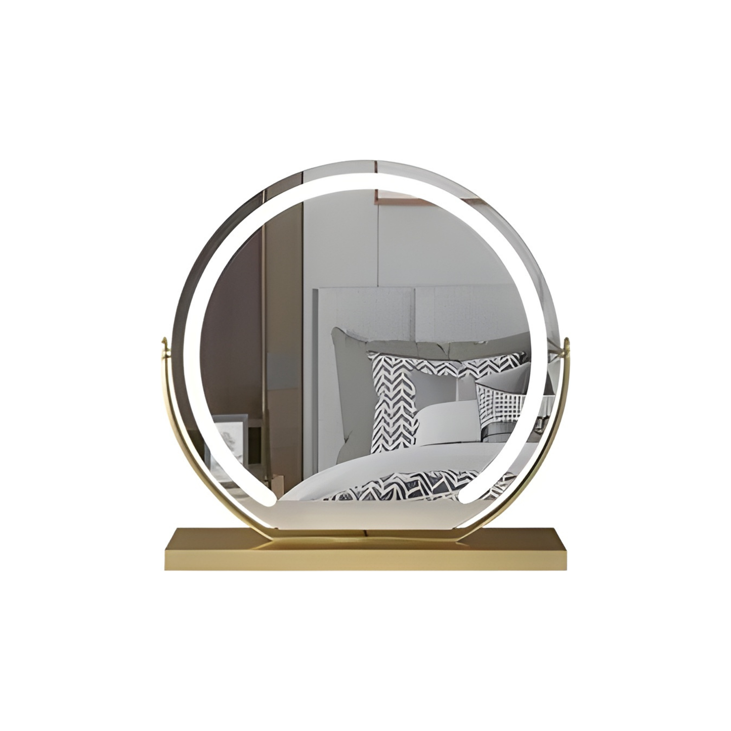 LED Make-up Spiegel Rond Met Verlichting Dimbaar 40-50-60cm
