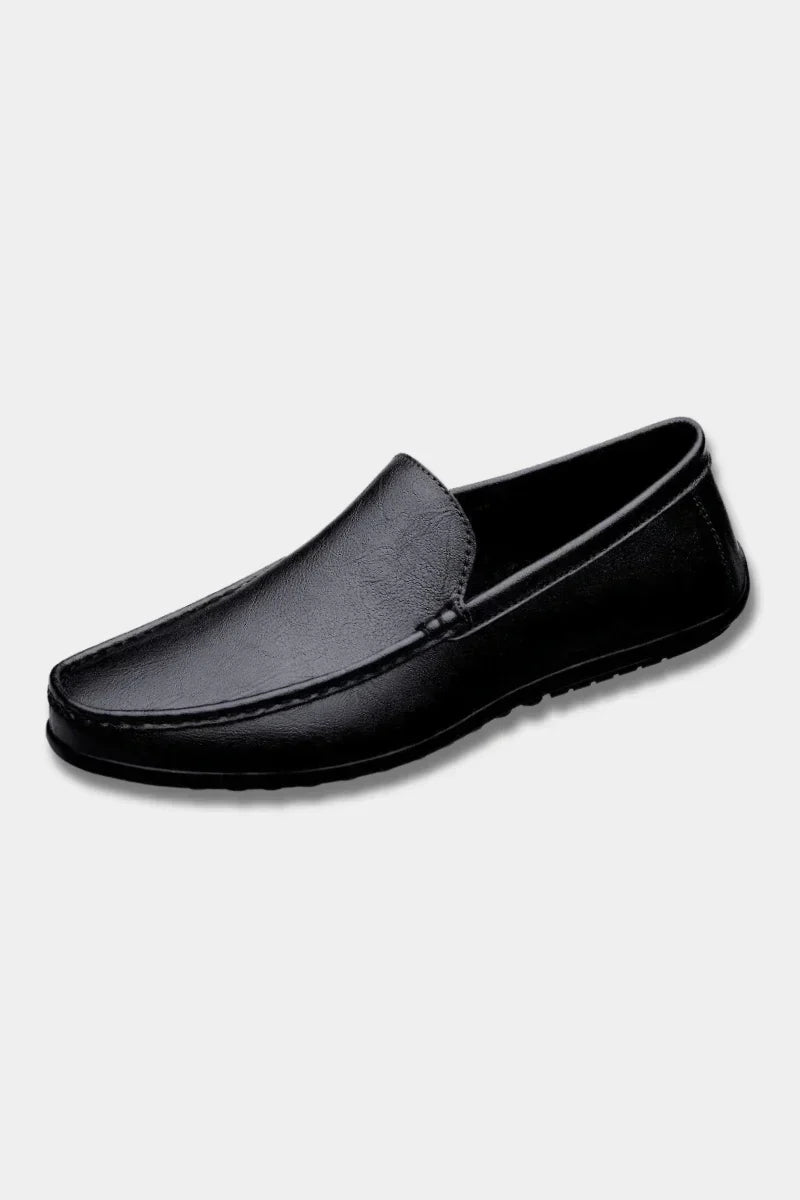 Leren Instappers Heren Slip-On Ademend Comfortabel Zakelijk Casual