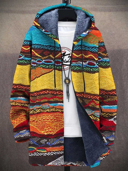 Kunstleder Jas Met Unieke Print