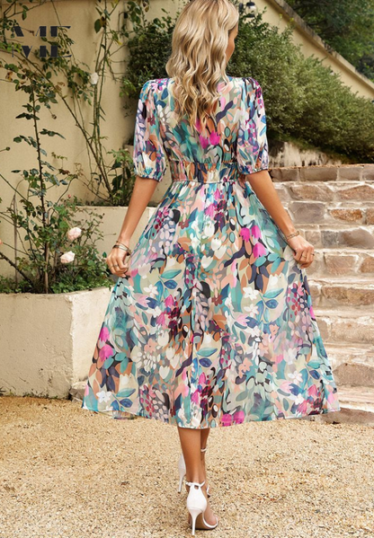 Dames Jurk Elegant Slimvallend - StudioMarella