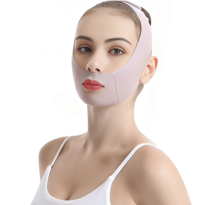Gezichtscontour Masker – Modellerende V-Lift Gezichtsband voor Strakke Kaaklijnen