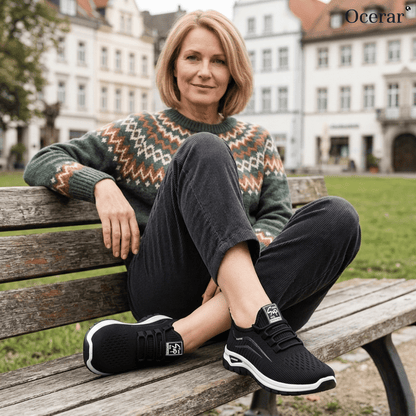 Lichtgewicht Dames Sneaker - Ademend Mesh met EVA-Zool - Ultracomfortabel voor Dagelijks Gebruik - Moderne Stijl