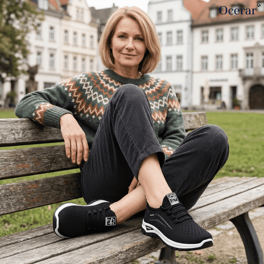 Lichtgewicht Dames Sneaker - Ademend Mesh met EVA-Zool - Ultracomfortabel voor Dagelijks Gebruik - Moderne Stijl