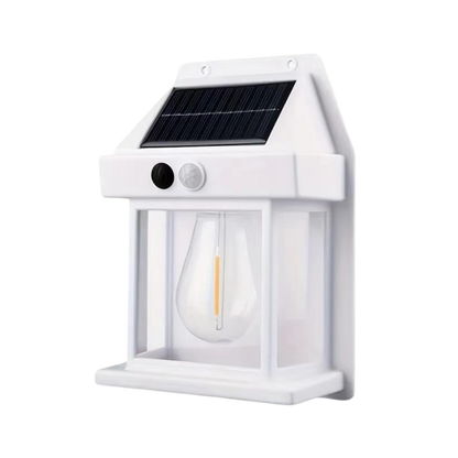 Solarlamp Buiten Bewegingssensor Scandinavisch Design 3W LED IP44 12 Uur