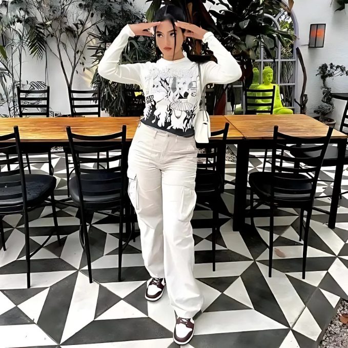 Dames Cargo Broek Comfortabele Zomerbroek - StudioMarella