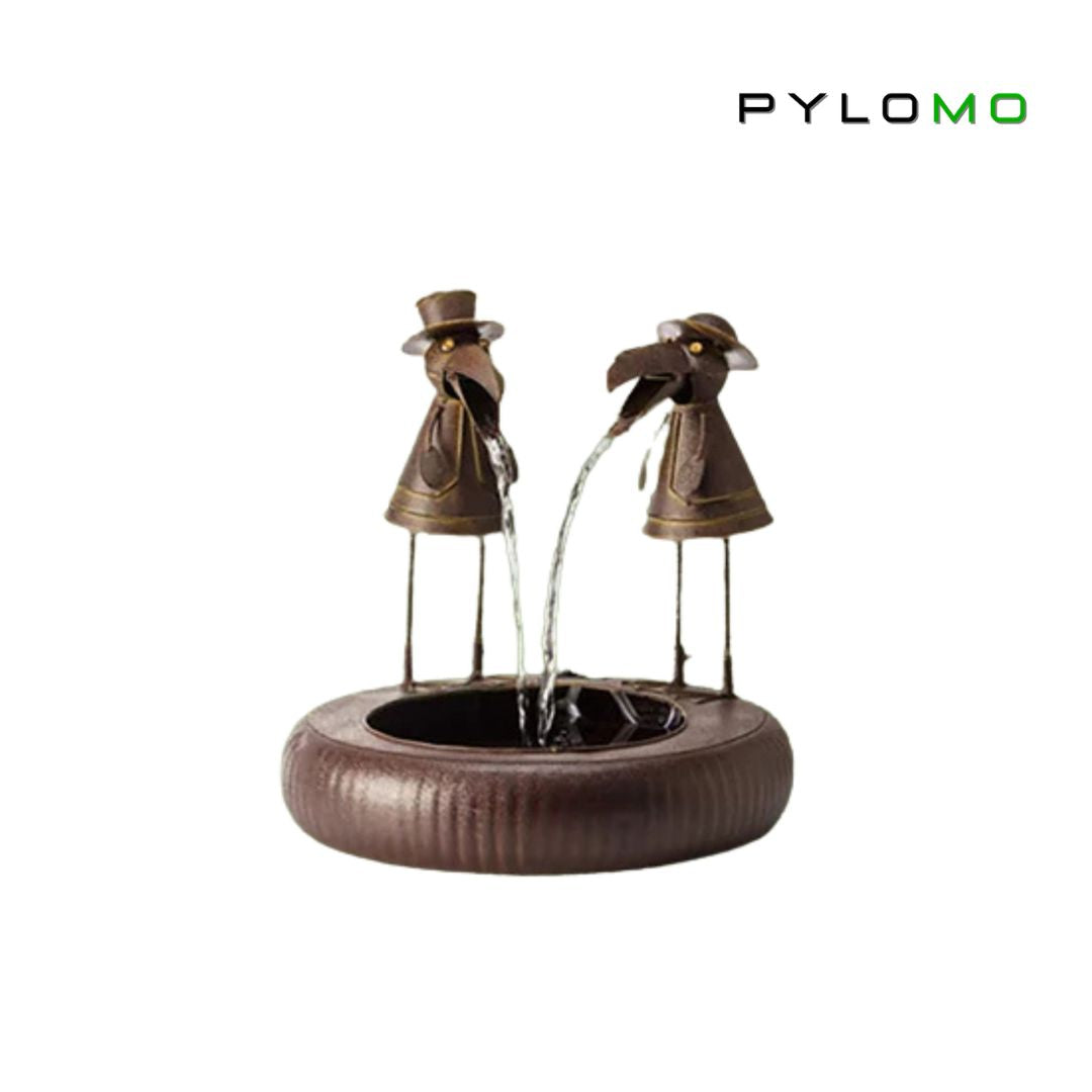 Waterfontein Dierfiguur Polyresin Met Pomp Tuin Terras Buiten