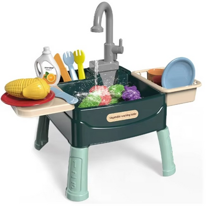 Interactieve Speelkeuken met Waterpomp en Spoelbak voor Fantasievol Rollenspel