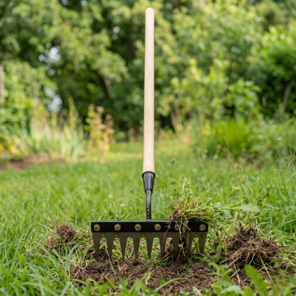 Tuinhark voor Onkruidverwijdering met Robuuste Staalconstructie
