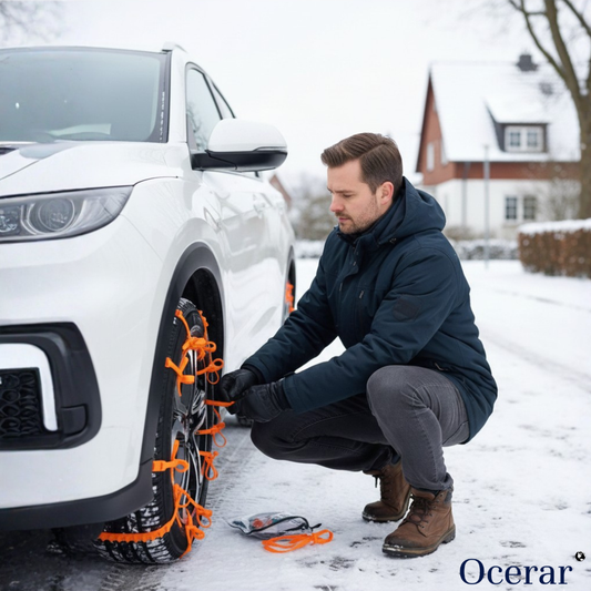 Anti-Slip Sneeuwkettingen voor Auto's 6,5–10,5 Inch Banden SUV Bestelauto Veilig Grip Winter