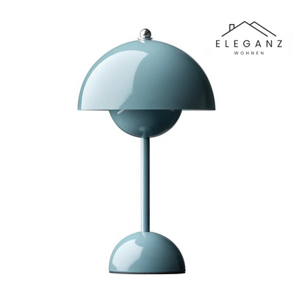 LED Tafellamp Paddenstoel Oplaadbaar Dimbaar Design Metaal 29cm