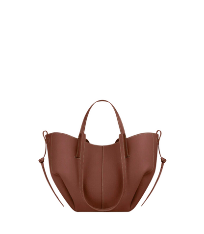 Vegan Leren Shopper Tas Ruim en Stijlvol
