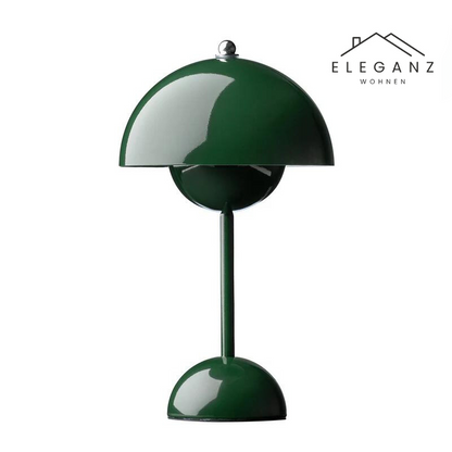 LED Tafellamp Paddenstoel Oplaadbaar Dimbaar Design Metaal 29cm