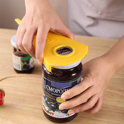 6-in-1 Multifunctionele Opener voor Flessen en Blikjes – Handige Keukenhulp