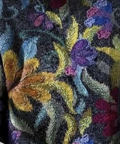 Vrouwelijke Bloemen Trui Floral Print Modieus