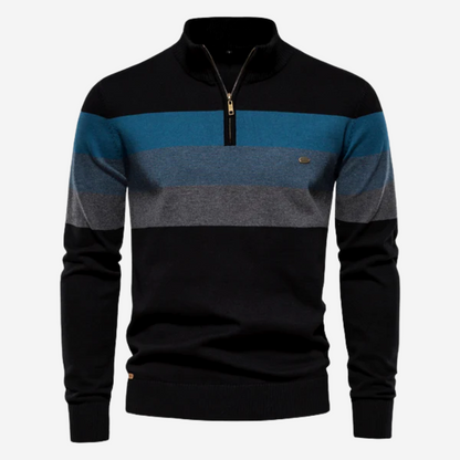Lorenzo | Striped Heren Trui Elegante Design