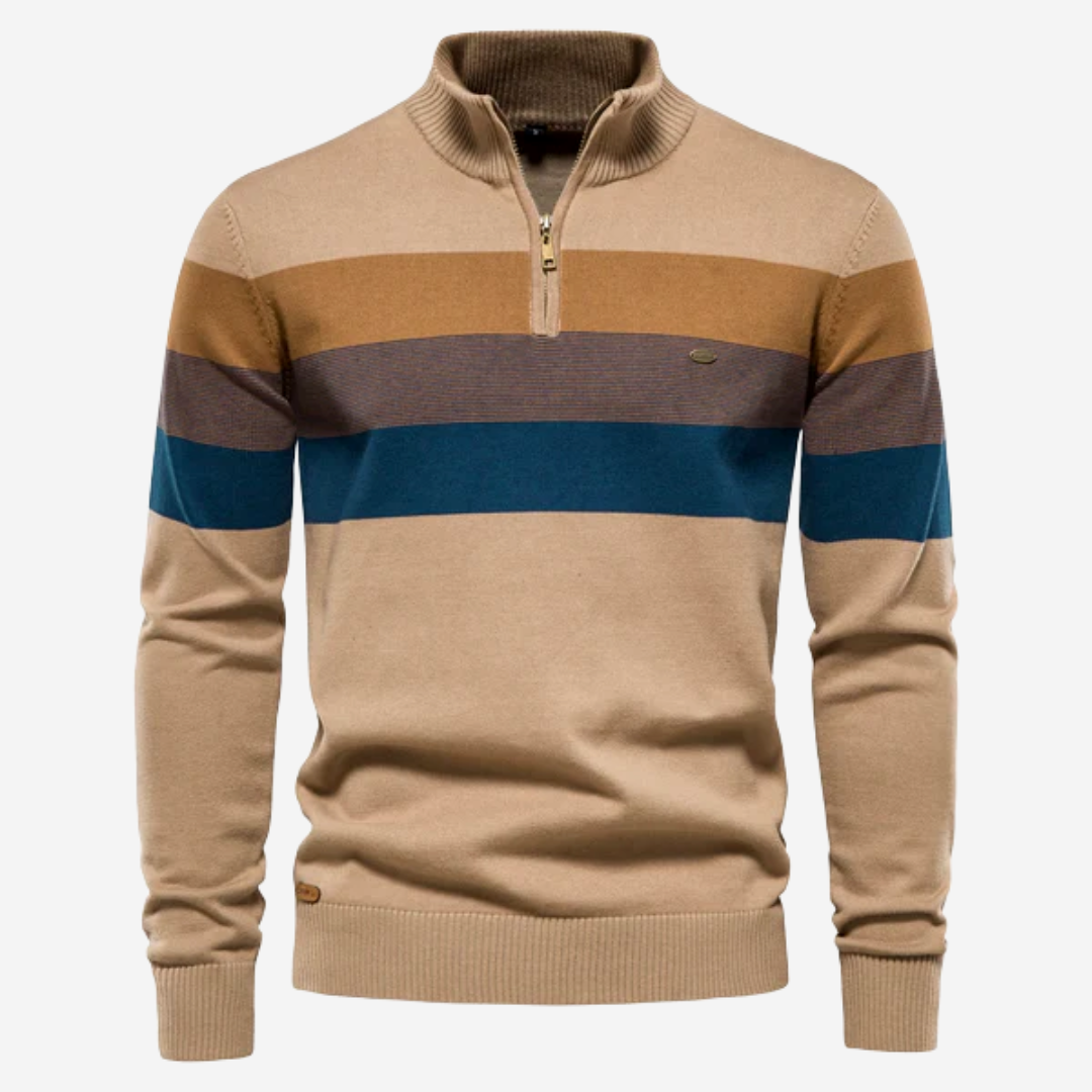 Lorenzo | Elegante Streepjes Trui