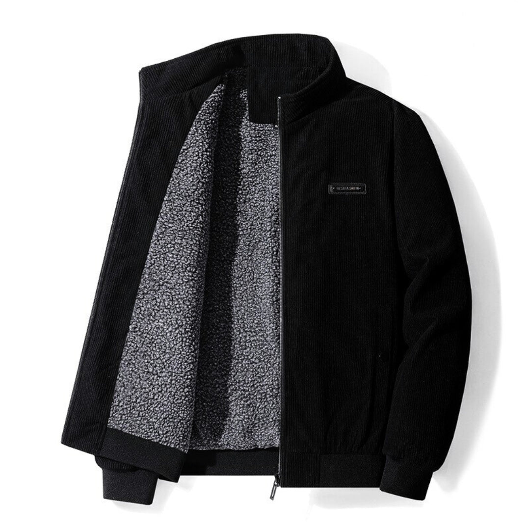 Winddichte Herenjas Corduroy Warm voor Herfst en Winter