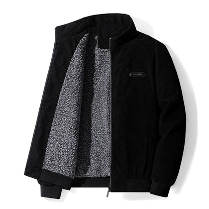 Winddichte Herenjas Corduroy Warm voor Herfst en Winter