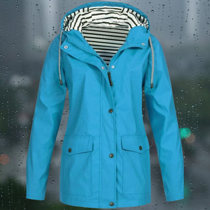 Trenchcoat Lange Mouw Casual Dames
