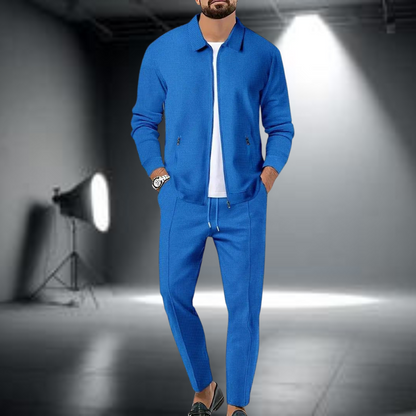 Heren Trainingspak Lichtgewicht Sportset met Ritssluiting
