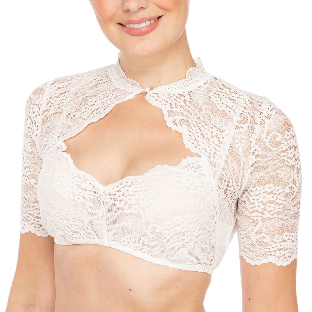Vrouwelijke Blouse Pizzo Elegant Design - StudioMarella