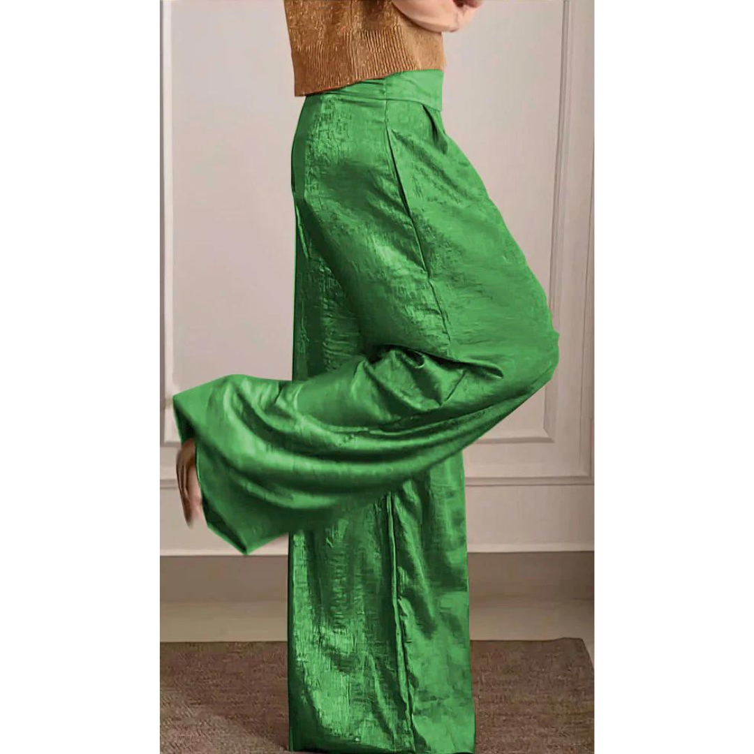 Dames Set Top en Broek Hoge Taille Elegante Collectie