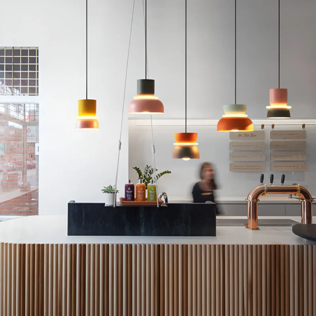 Kleurrijke LED Hanglamp Metaal Modern Design Woonkamer Slaapkamer