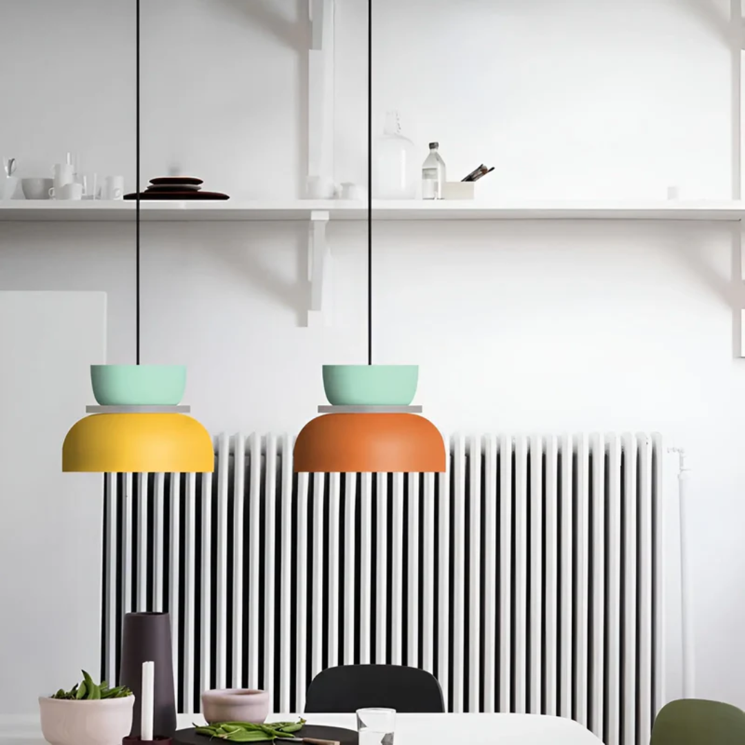 Kleurrijke LED Hanglamp Metaal Modern Design Woonkamer Slaapkamer
