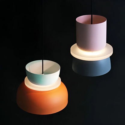 Kleurrijke LED Hanglamp Metaal Modern Design Woonkamer Slaapkamer