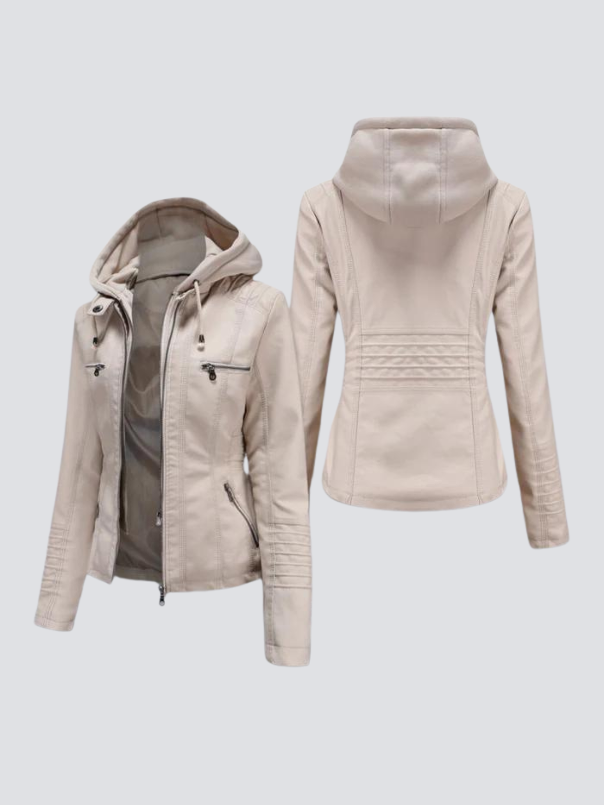 Leren Jas Comfortabel Zwart