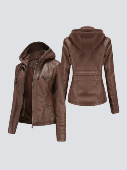 Leren Jas Comfortabel Zwart